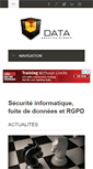 Mobile Screenshot of datasecuritybreach.fr