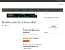 Tablet Screenshot of datasecuritybreach.fr